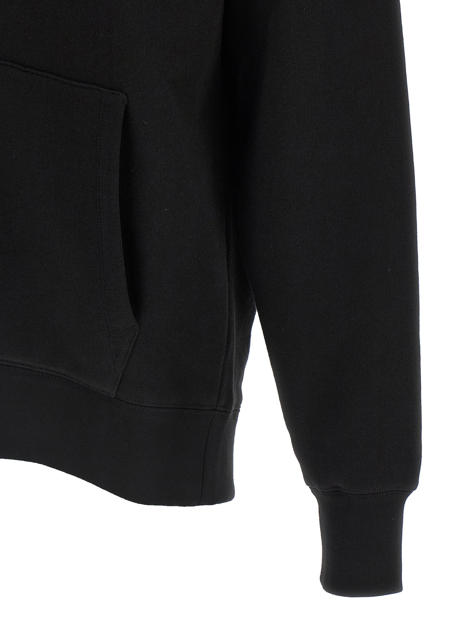 Valentino Garavani Black Cotton Sweatshirt for Men