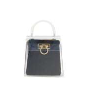 Ferragamo Black Pvc Handbag