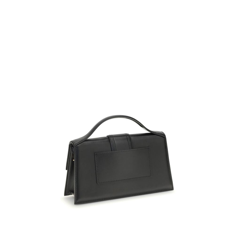 Jacquemus Black Calf Leather Bos Taurus Handbag for Women