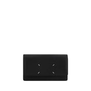 Maison Margiela Black Calf Leather Bos Taurus Wallet