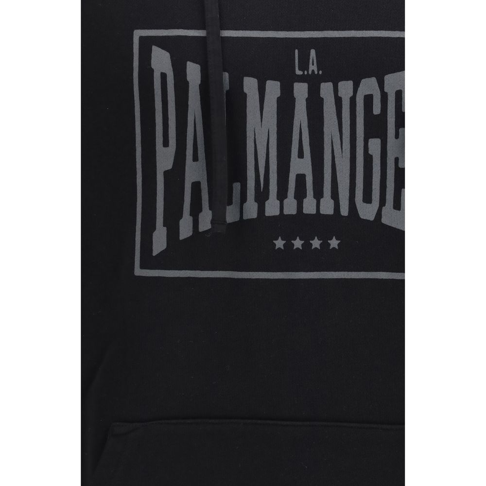 Palm Angels Black Cotton Sweatshirt for Men