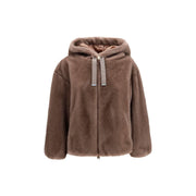 Herno Brown Polyester Full-Length Jacket for Women