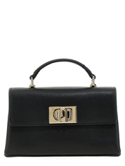 Furla Black Leather Crossbody Bag