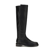 Stuart Weitzman Brown Calf Leather Bos Taurus Over The Knee