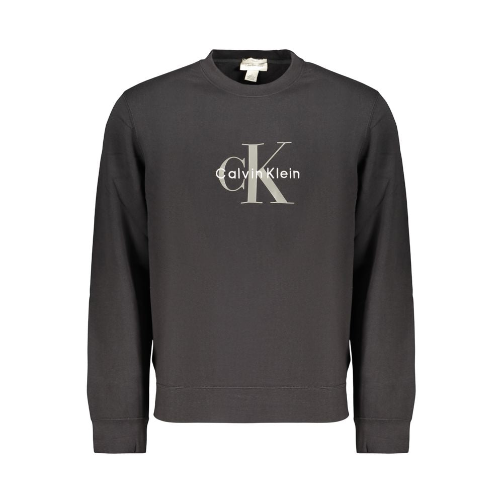Calvin Klein Black Cotton Mens Sweatshirt for Men