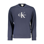Calvin Klein Blue Cotton Men's Sweatshirt