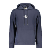 Calvin Klein Blue Cotton Men Sweater