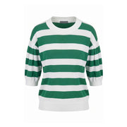 Malo Green Cotton Women Sweater