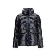 PINKO Black Polyamide Full-Length Jacket