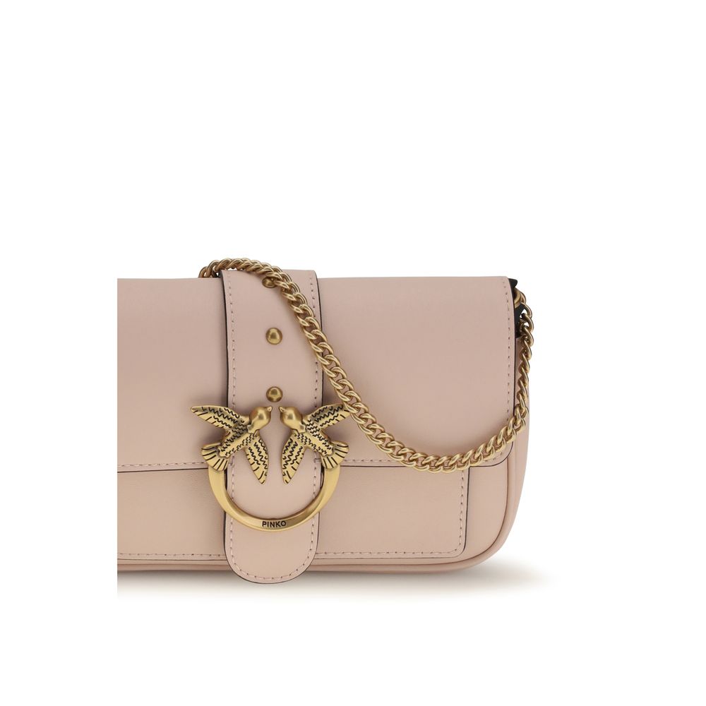 PINKO Multicolor Calf Leather Bos Taurus Shoulder Bag for Women