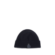 Dolce & Gabbana Black Wool Oves Aries Beanie