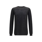 Rick Owens Black Wool Oves Aries Sweatshirt