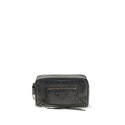Balenciaga Black Lamb Ovis Aries Aries Wallet