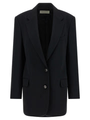 Dries Van Noten Black Polyester Blazer