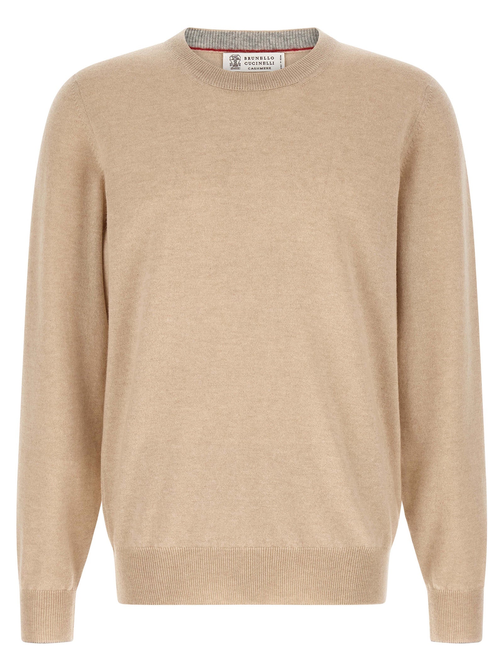 Brunello Cucinelli Beige Cashmere Cardigan for Men