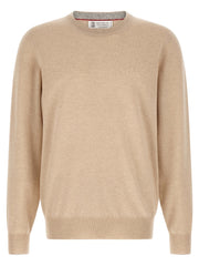 Brunello Cucinelli Beige Cashmere Cardigan for Men