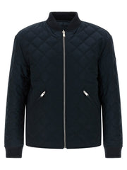 Hugo Boss Blue Polyester Bomber for Men