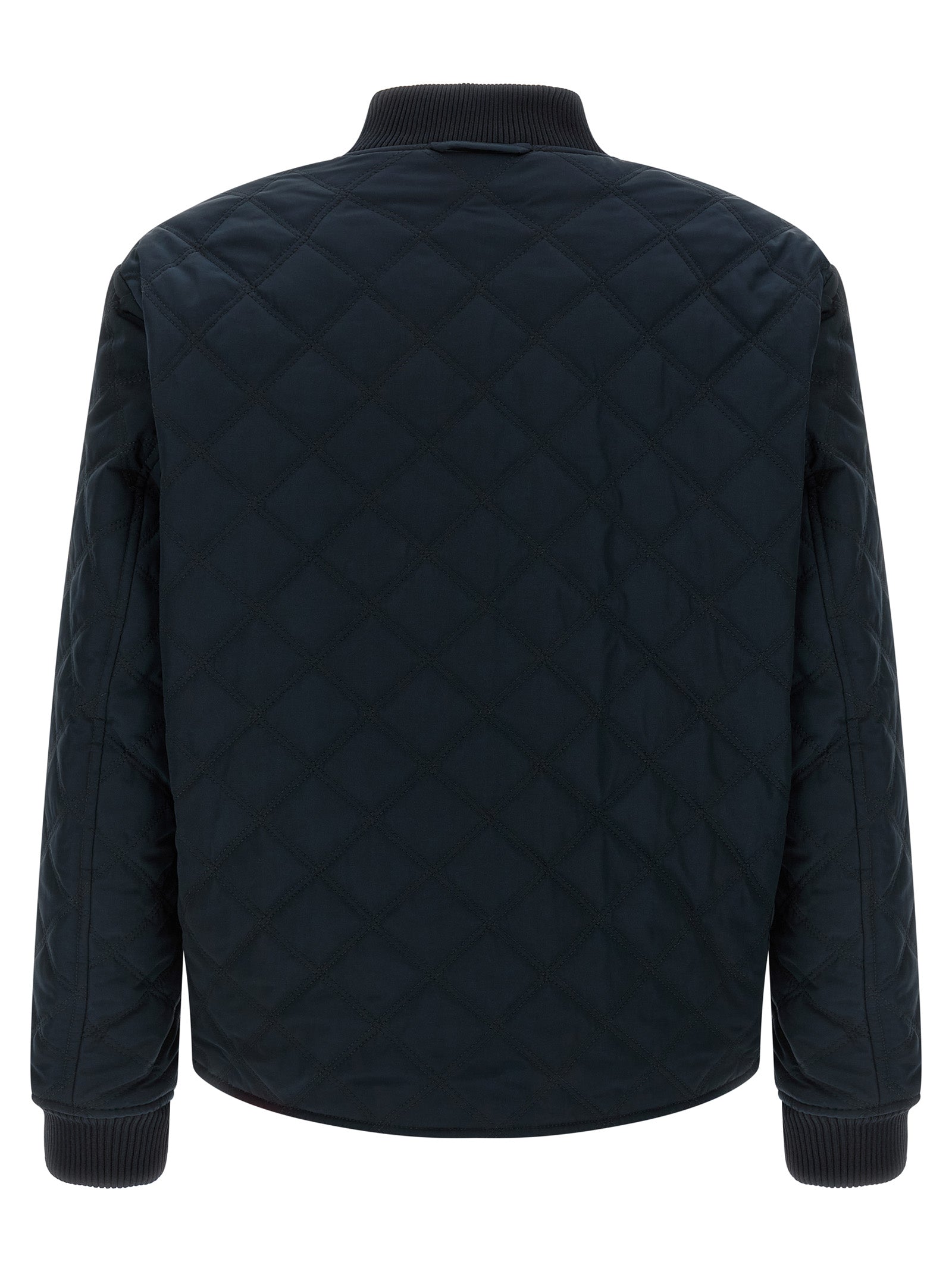Hugo Boss Blue Polyester Bomber for Men