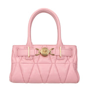 Versace Pink Leather Handbag