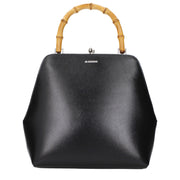 Jil Sander Black Leather Handbag