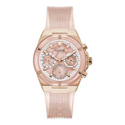 Guess Multicolor Rubber Dress Watch
