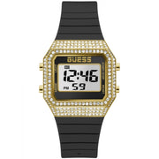 Guess Black Synthetic Digital Watch