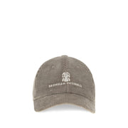 Brunello Cucinelli Beige Cotton Cap (Baseball Hat)