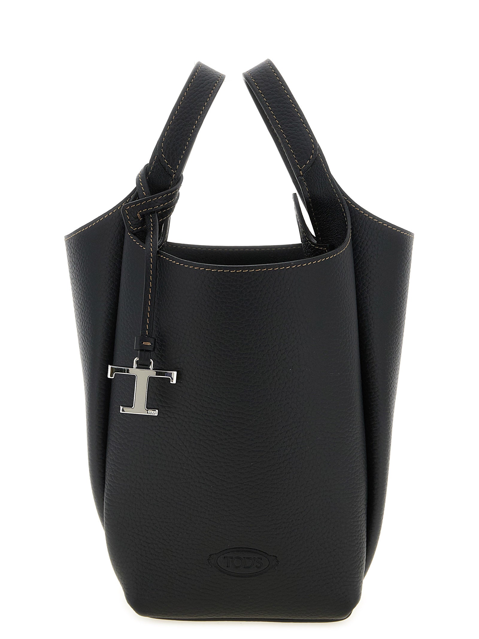 Tod's Black Calfskin Handbag for Women