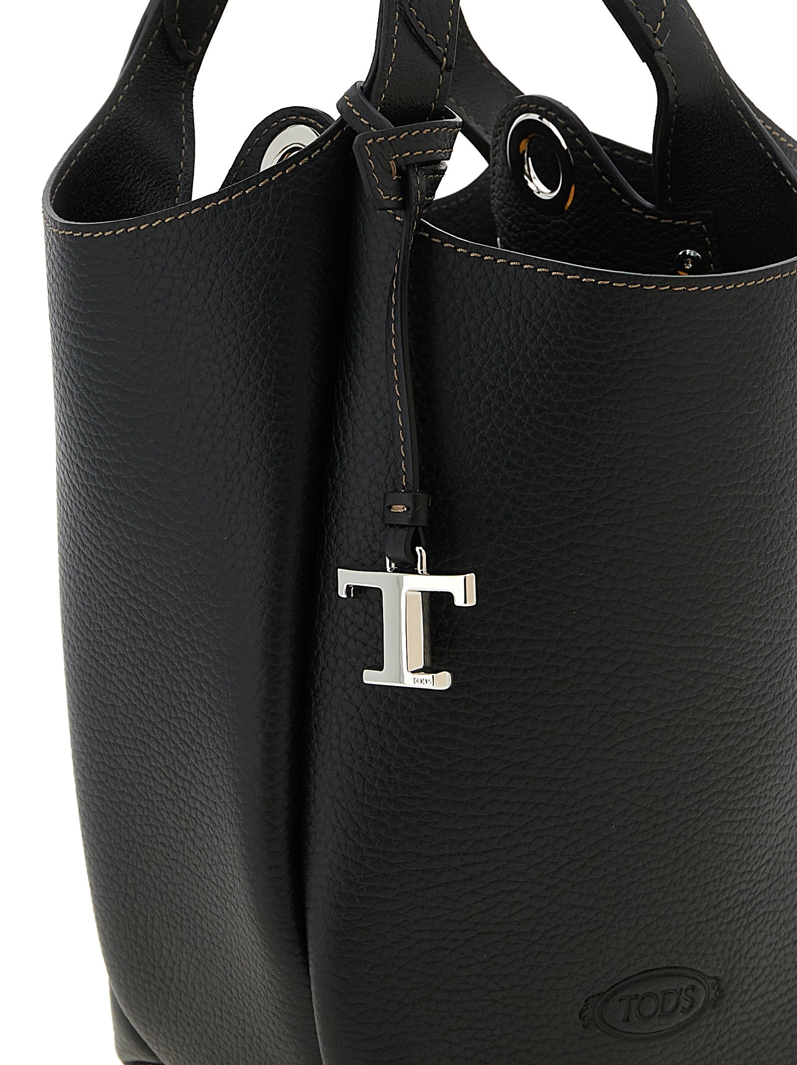 Tod's Black Calfskin Handbag for Women