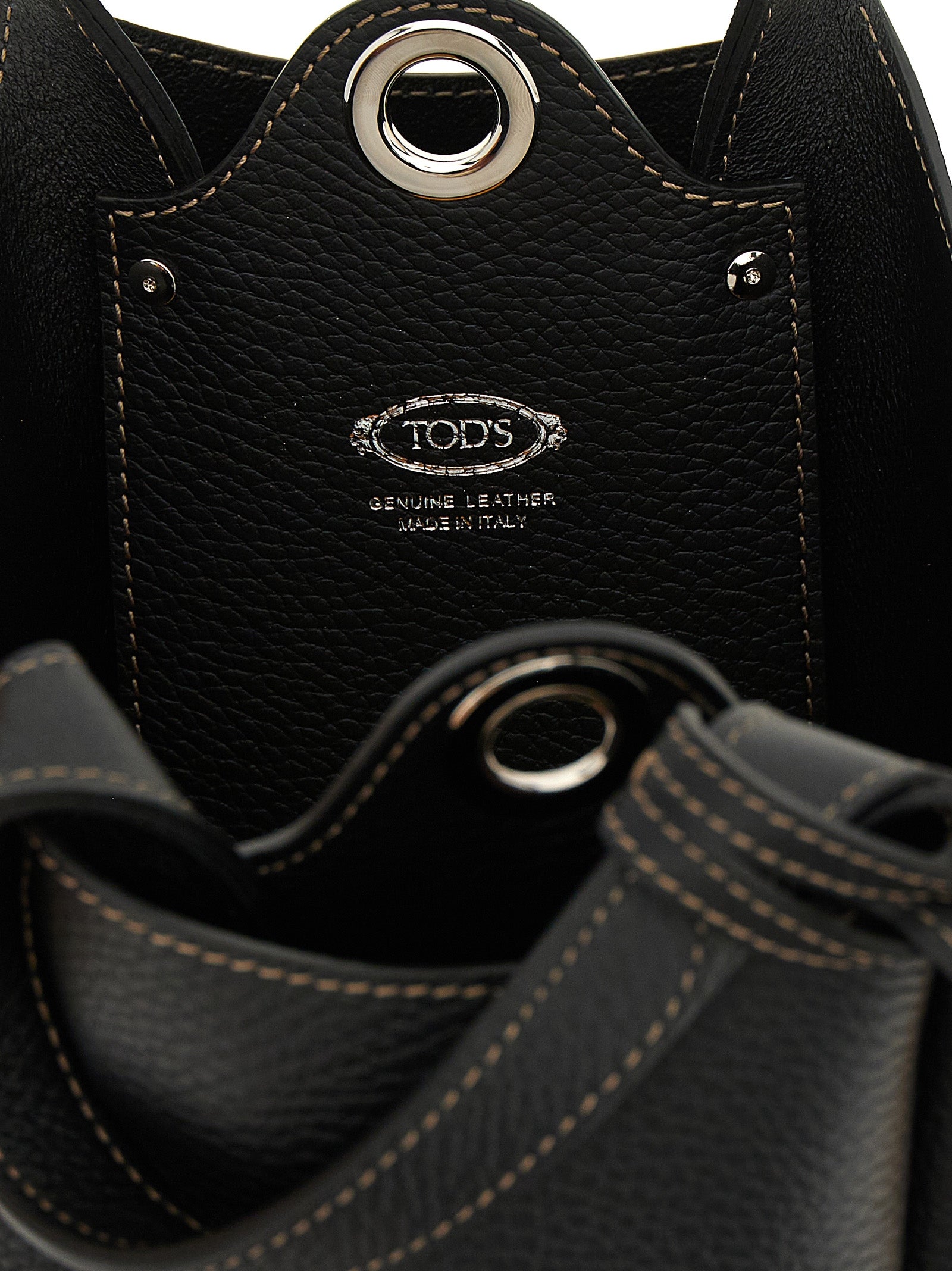 Tod's Black Calfskin Handbag for Women