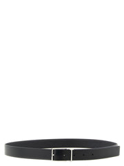 Tom Ford Black Calfskin Thin Belt