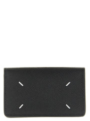 Maison Margiela Black Calfskin Cardholder