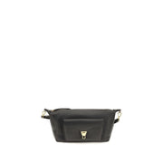 Coccinelle Black Calf Leather Bos Taurus Shoulder Bag