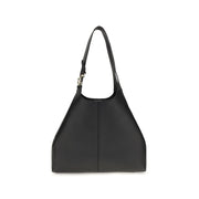 Coccinelle Black Calf Leather Bos Taurus Shoulder Bag