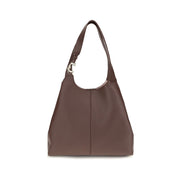 Coccinelle Beige Calf Leather Bos Taurus Shoulder Bag