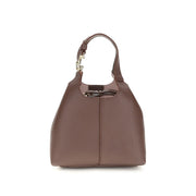 Coccinelle Beige Calf Leather Bos Taurus Shoulder Bag
