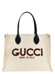 Gucci Beige Polyethylene Tote Bag