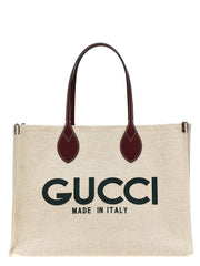 Gucci Beige Polyethylene Tote Bag