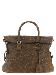 Maison Margiela Brown Goatskin Shoulder Bag