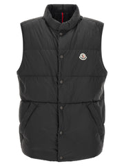 Moncler Black Polyamide Sleeveless Jacket
