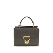 Coccinelle Brown Calf Leather Bos Taurus Handbag