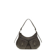 Coccinelle Brown Calf Leather Bos Taurus Shoulder Bag