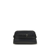 Moschino Black Goatskin Shoulder Bag