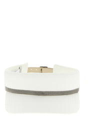 Brunello Cucinelli White Polyester Cap (Baseball Hat)