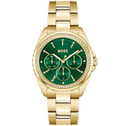 Hugo Boss Gold Stainless Steel Dress Watch