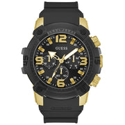 Guess Black Synthetic Sport Watch