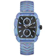 Guess Blue Stainless Steel Bracelet Watch