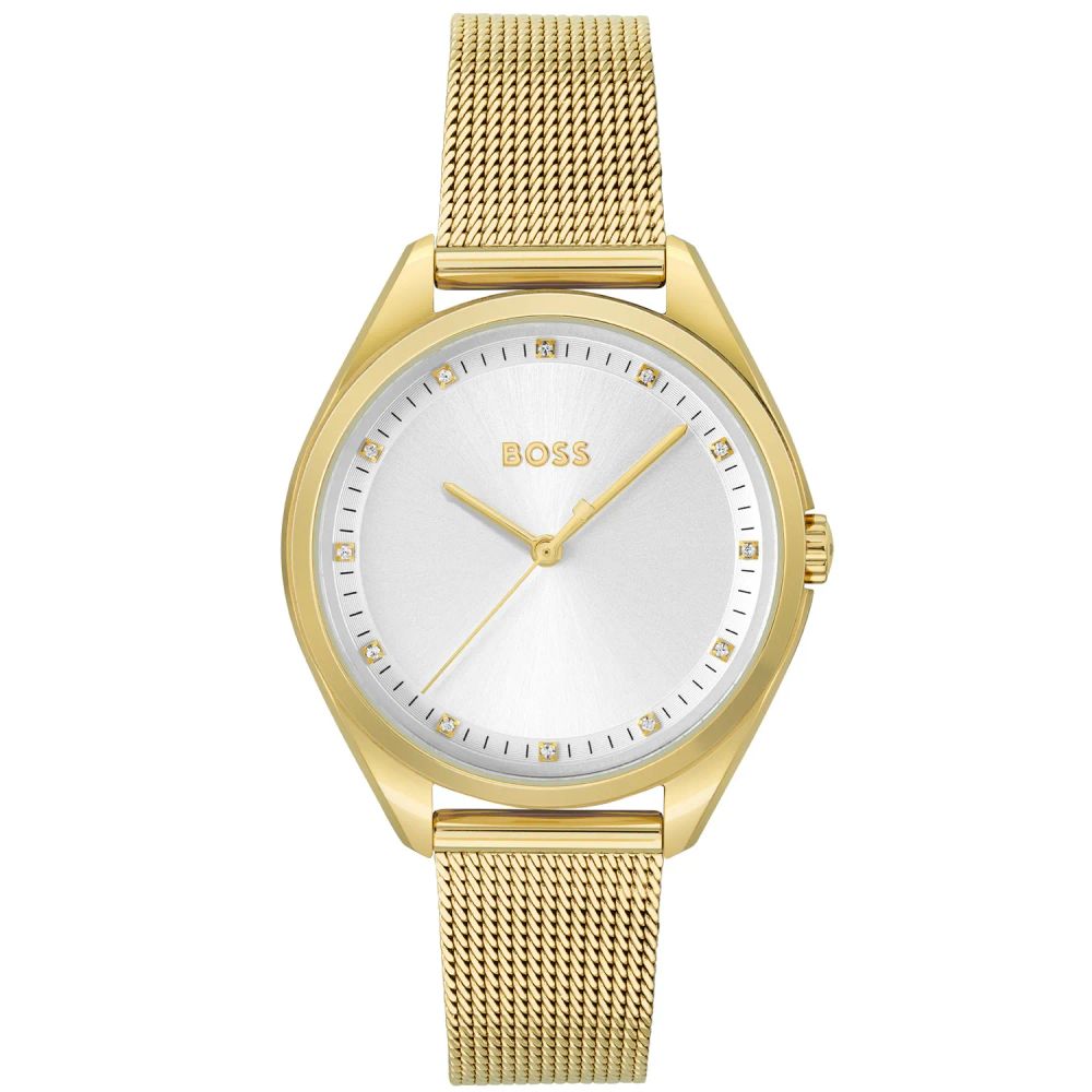 Hugo Boss Gold Stainless Steel Dress Watch