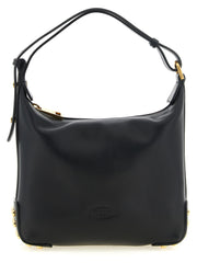 Tod's Black Calfskin Shoulder Bag