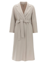 'S Max Mara Beige Wool Coat